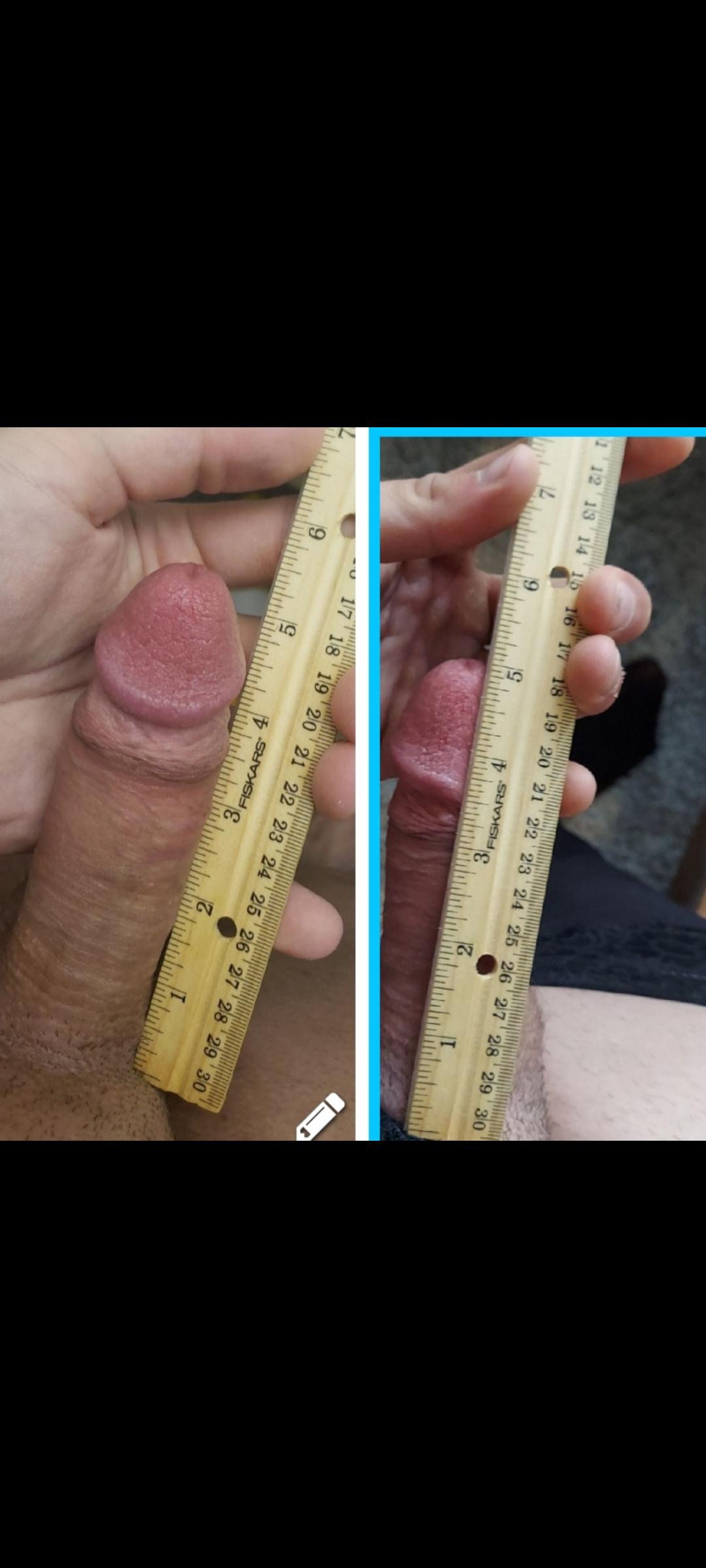 Hi! My gf and I are trying to shrink my dick as much as possible! So far  weve used chastity as our only means, and since January Ive gone from  5.5 to