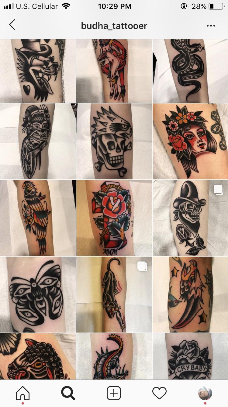 Traditional Tattoo Artist Near Iowa City Iowacity