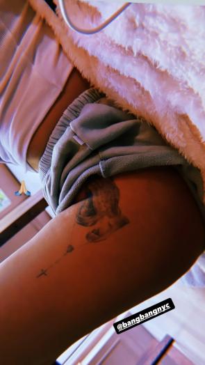 Selena showing off her new Tattoo | IG | May 2026