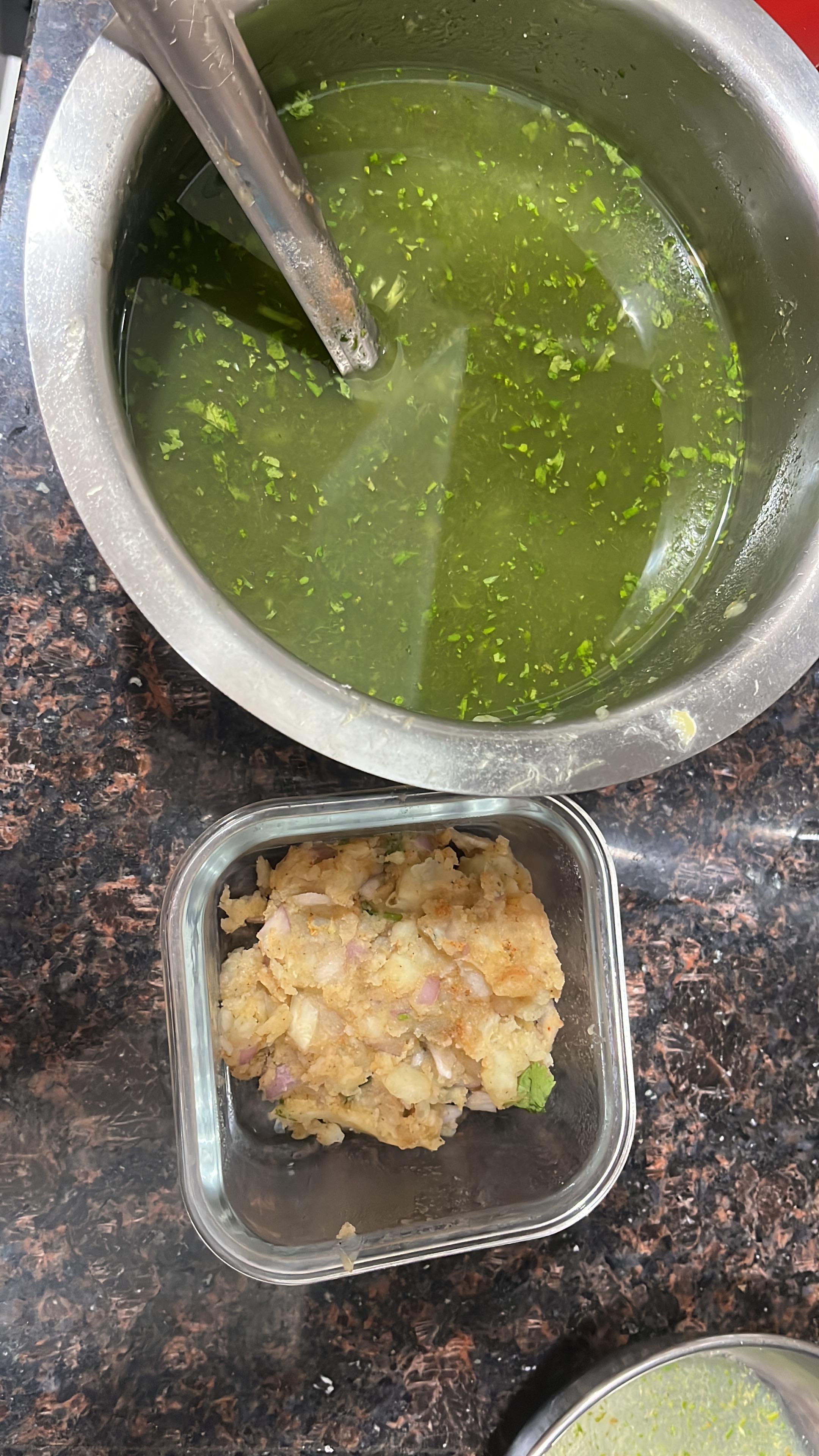 Selbstgemacht] Pani Puri zum Abendessen : rindiafood