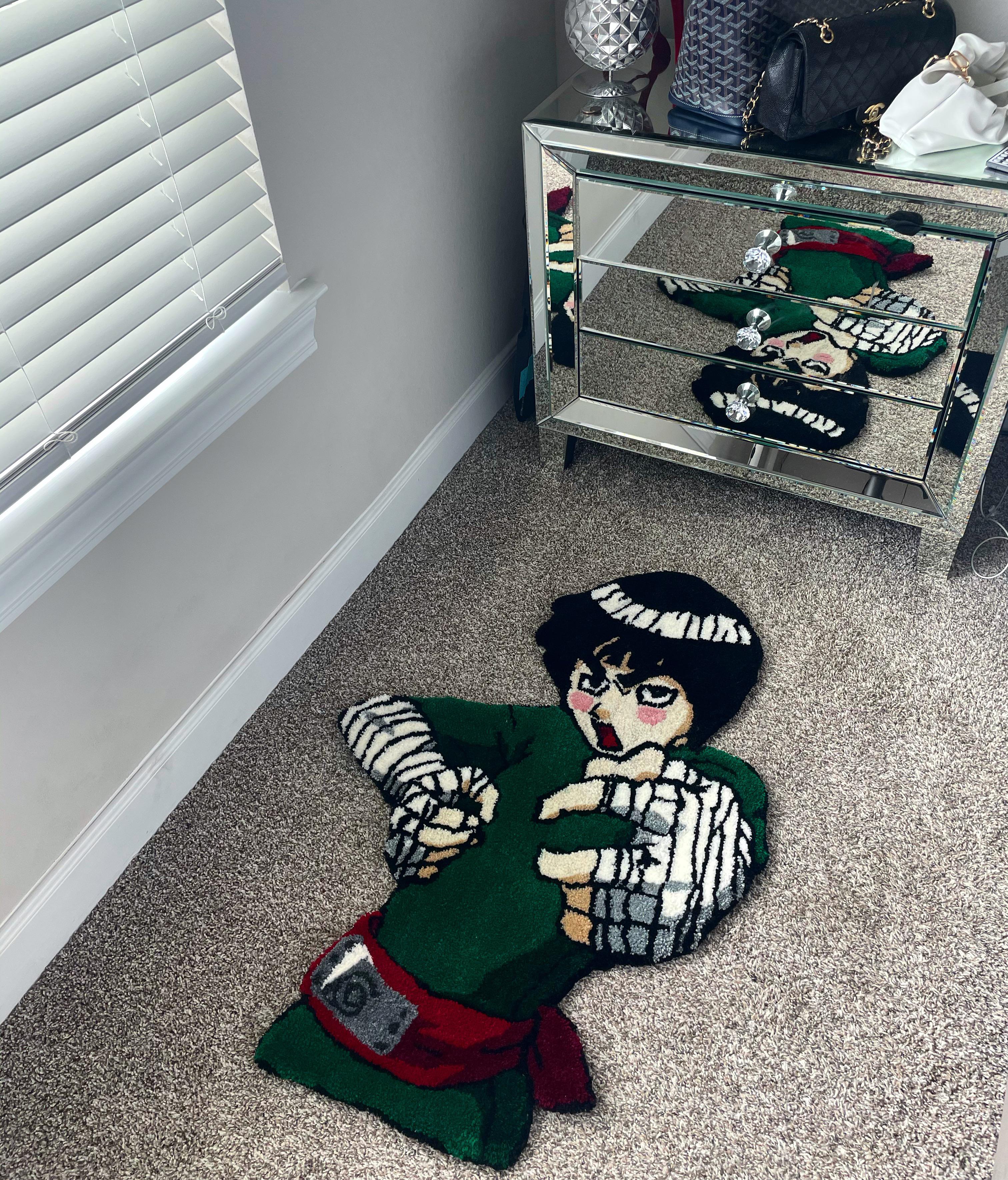 I Made A Drunken Fist Rock Lee Rug Ig: Rugsplay For Custom Rugs : R/Naruto 3540_x_3024_jpg