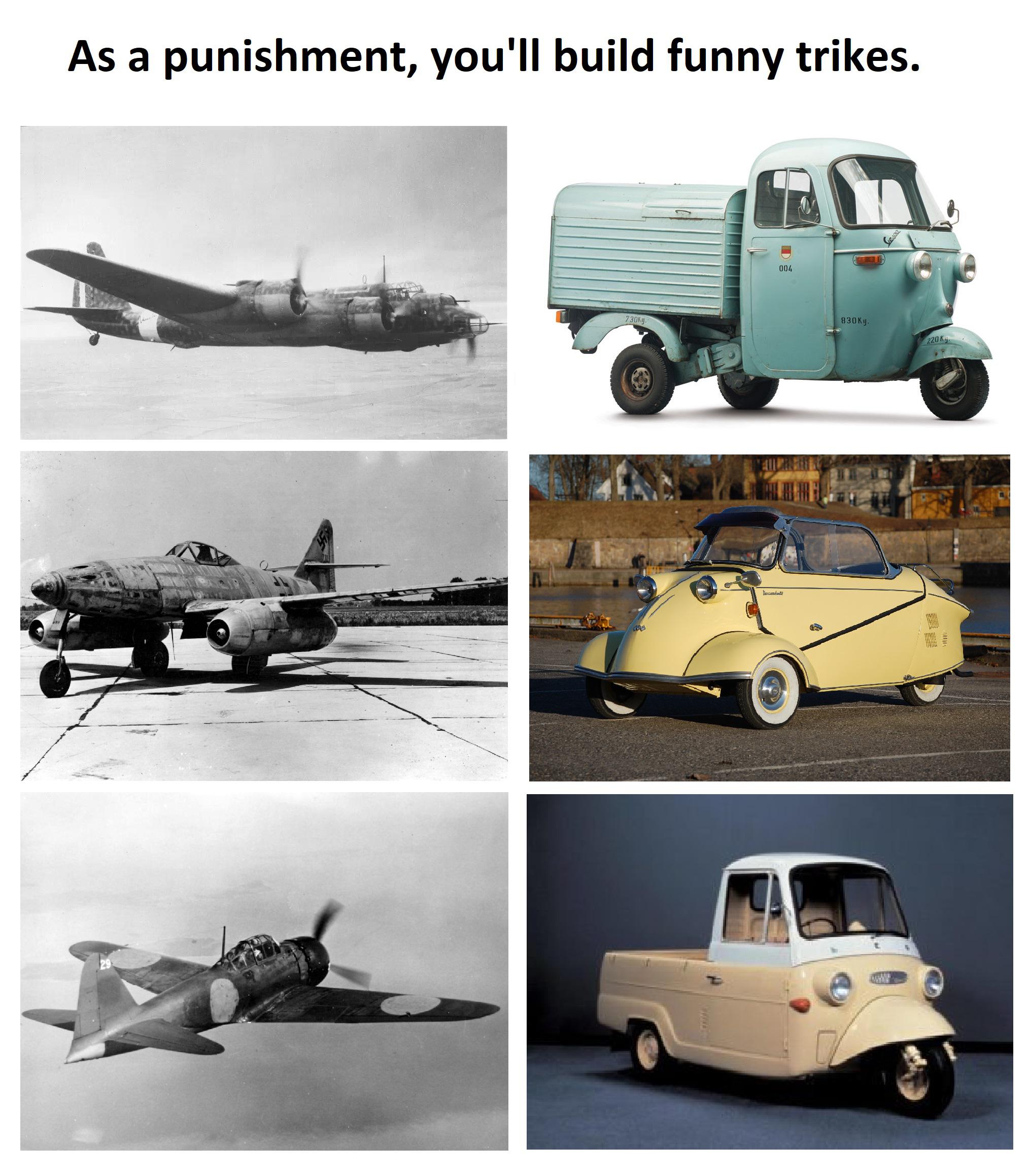 Joke S On The Alllies Piaggio Ape Is Still Produced Today R Historymemes