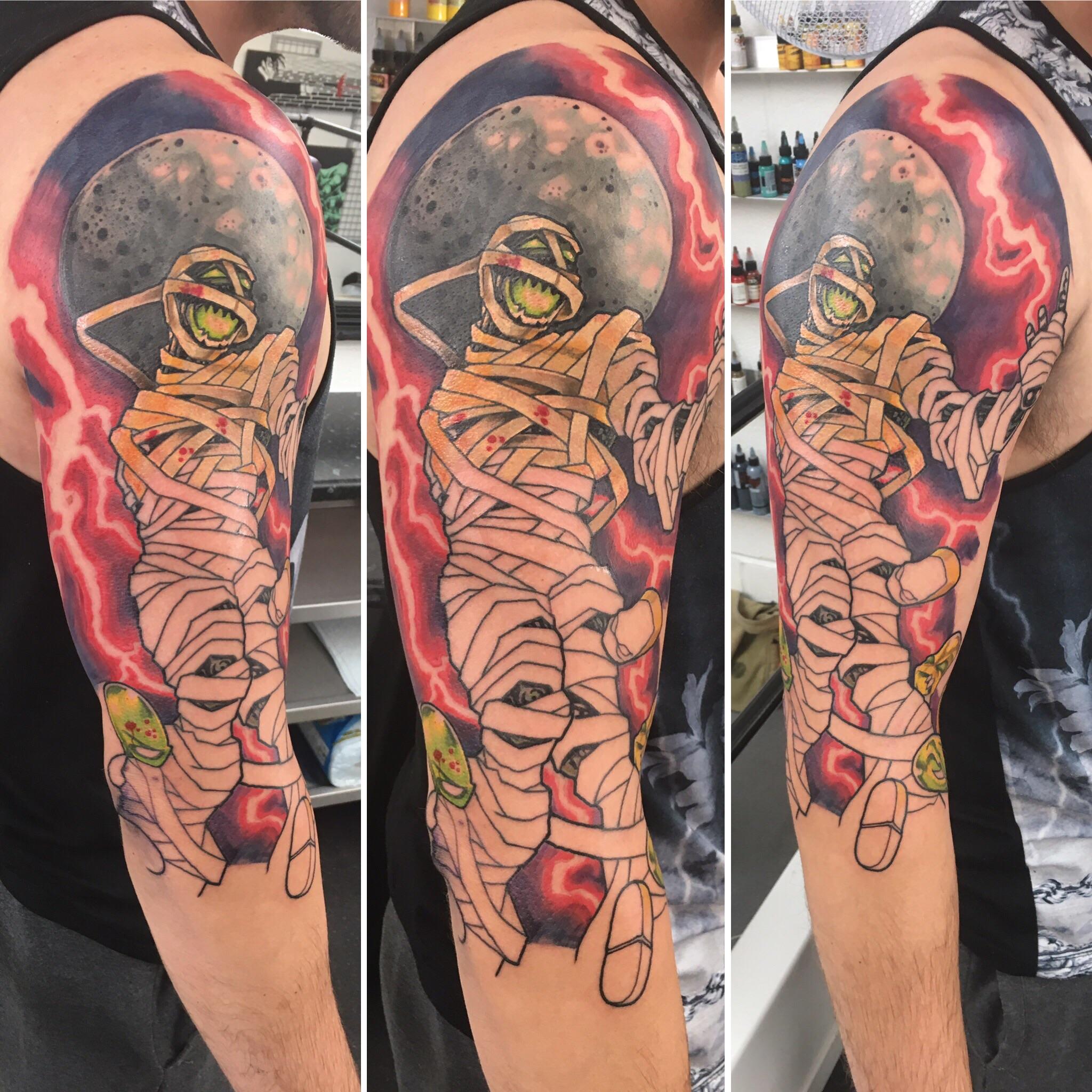 My Wip Slim Shady Lp Mummy Tattoo Eminem