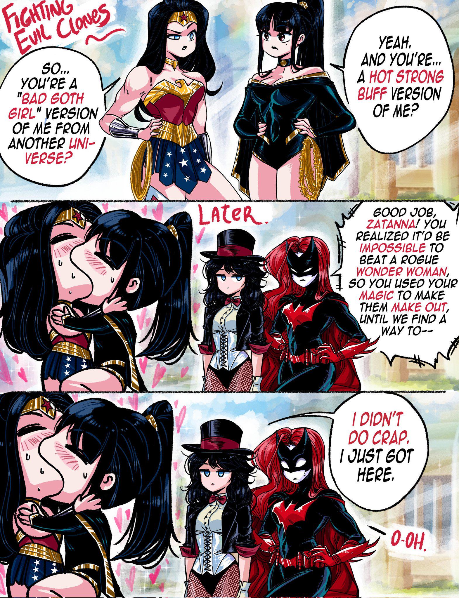 G_R_S gives us Wonder Woman x Superwoman making love not war : rWonderWoman