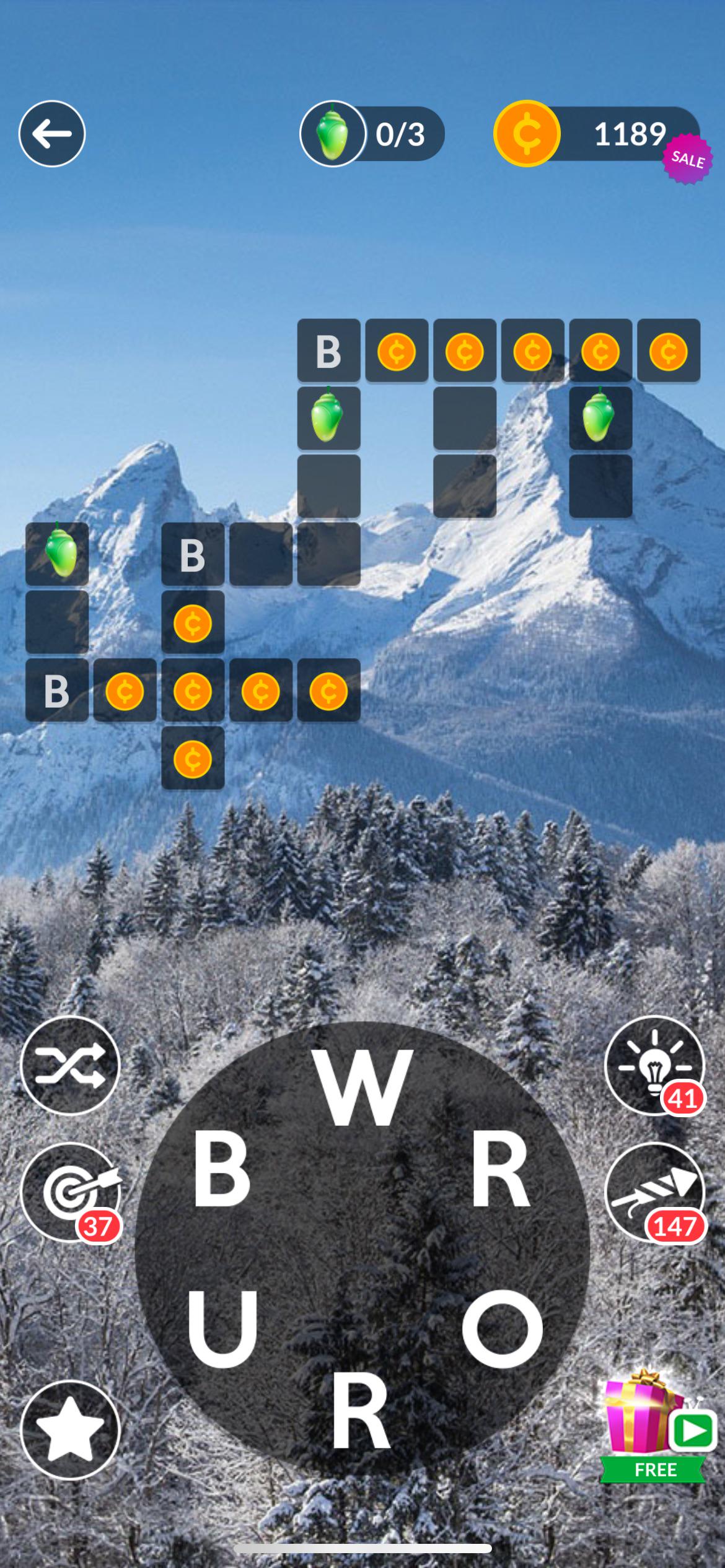 New Glitch? : rwordscapes
