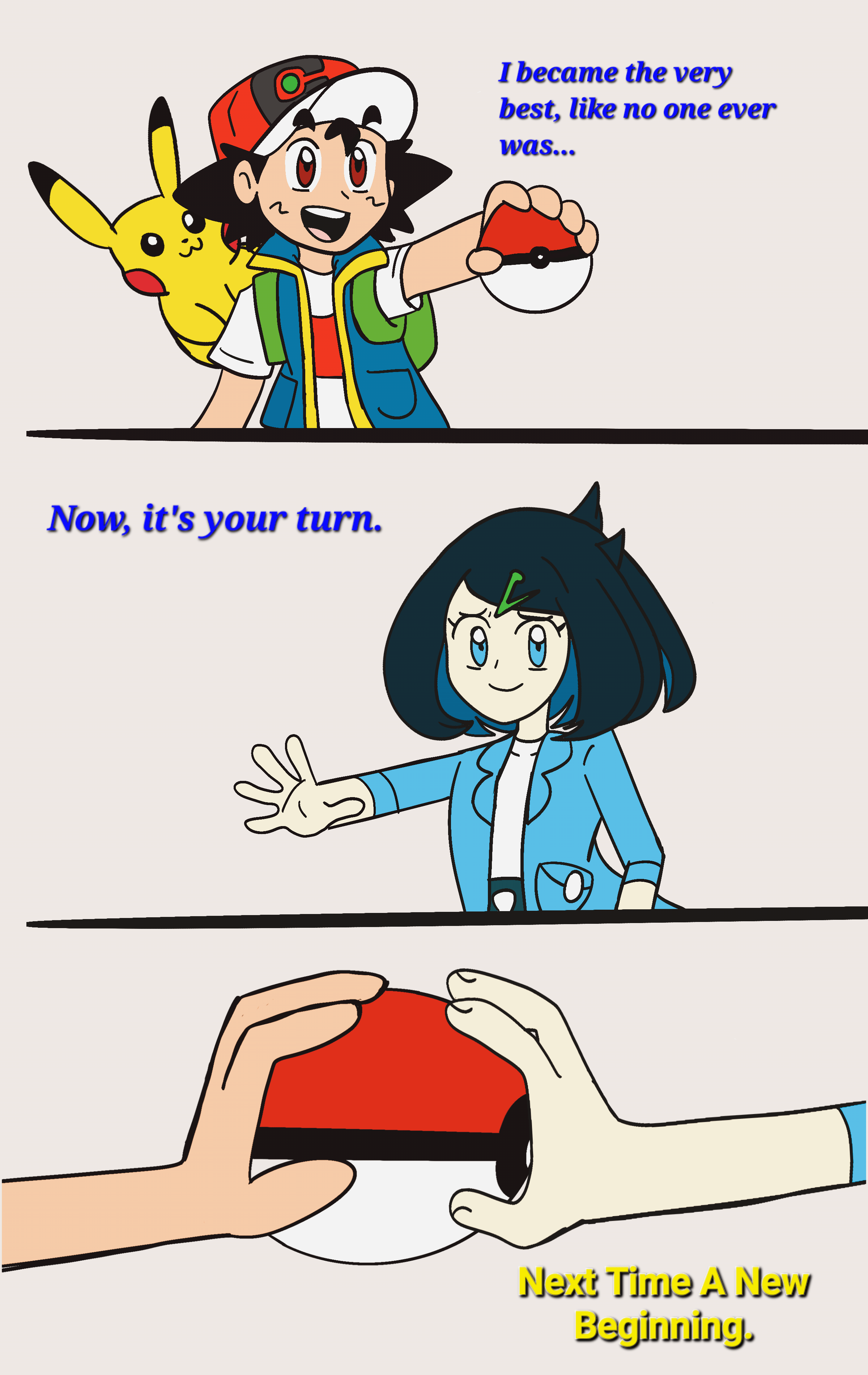 Pokemon Porn Comic featuring Ash and Jessy