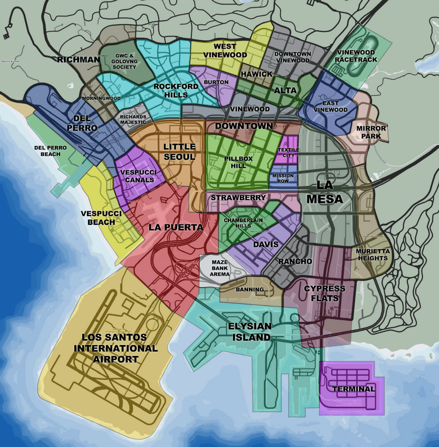 Gta 5 Gangs Names All Gangs In GTA San Andreas Definitive Edition 