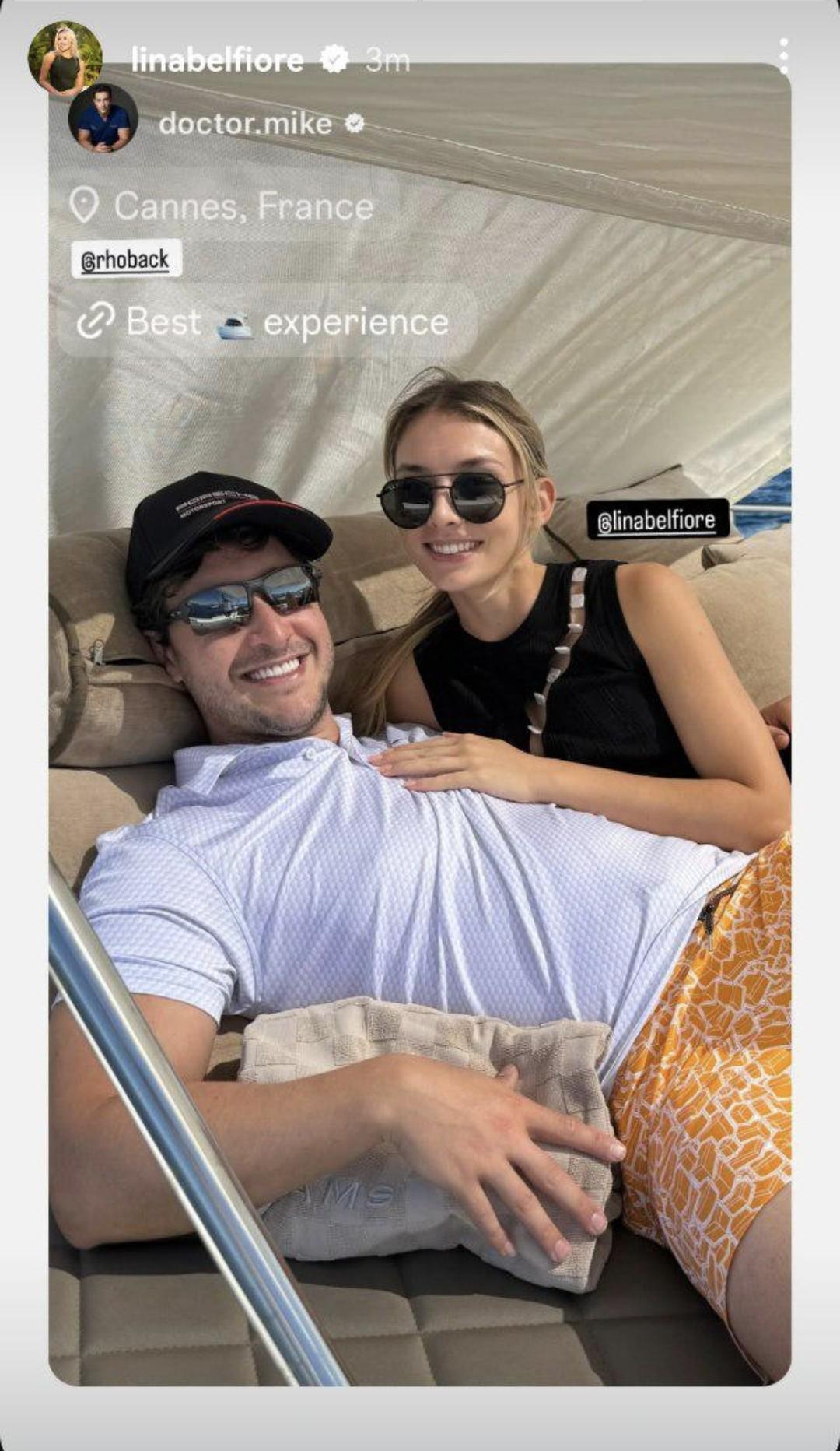 Doctor Mikes girlfriend Lina Belfiore IG stories with updates! :  rdoctormikesnark