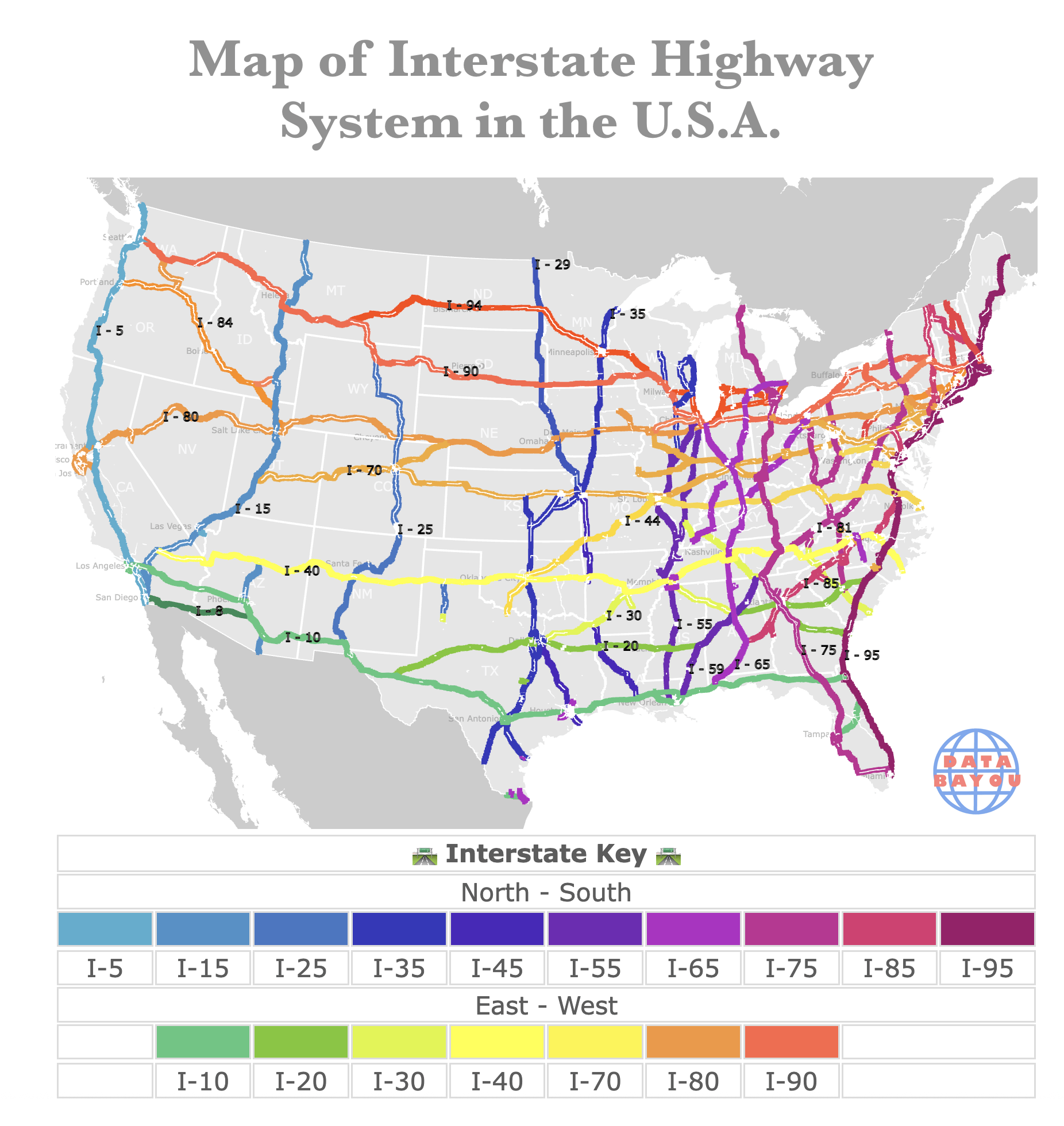 Us Map And Major Highways Harvard Design Students Reimagine U S 