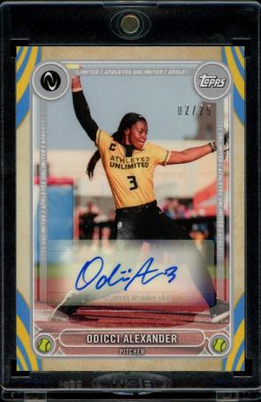 Picked up my first Odicci Topps auto recently! Hoping for on-card autos in future releases.