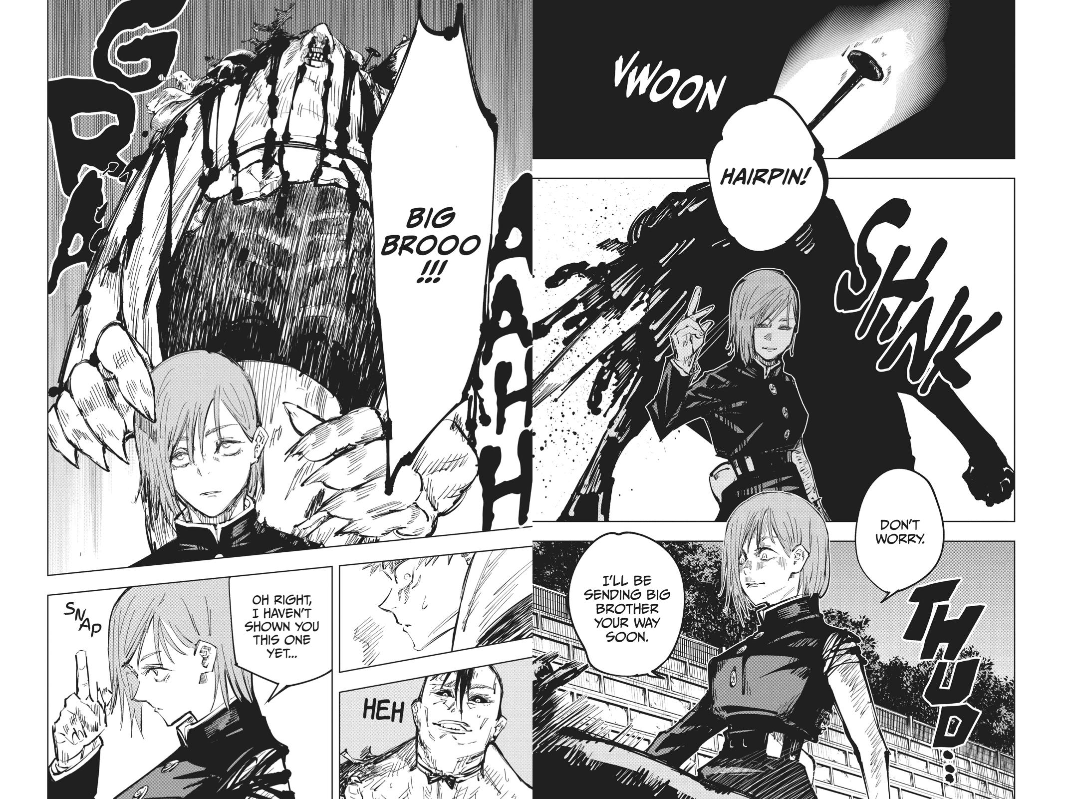 Jujutsu Kaisen depiction of women skips the common mangaanime sexualization of women, the use of them as a romance subplot and even shows them as strong as men. This is just so