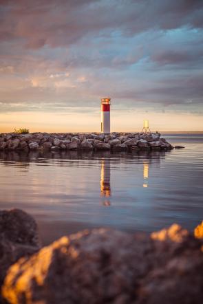 Lighthouse on Lake Ontario