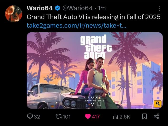 GTA 6 FALL 2025 R Playstation 