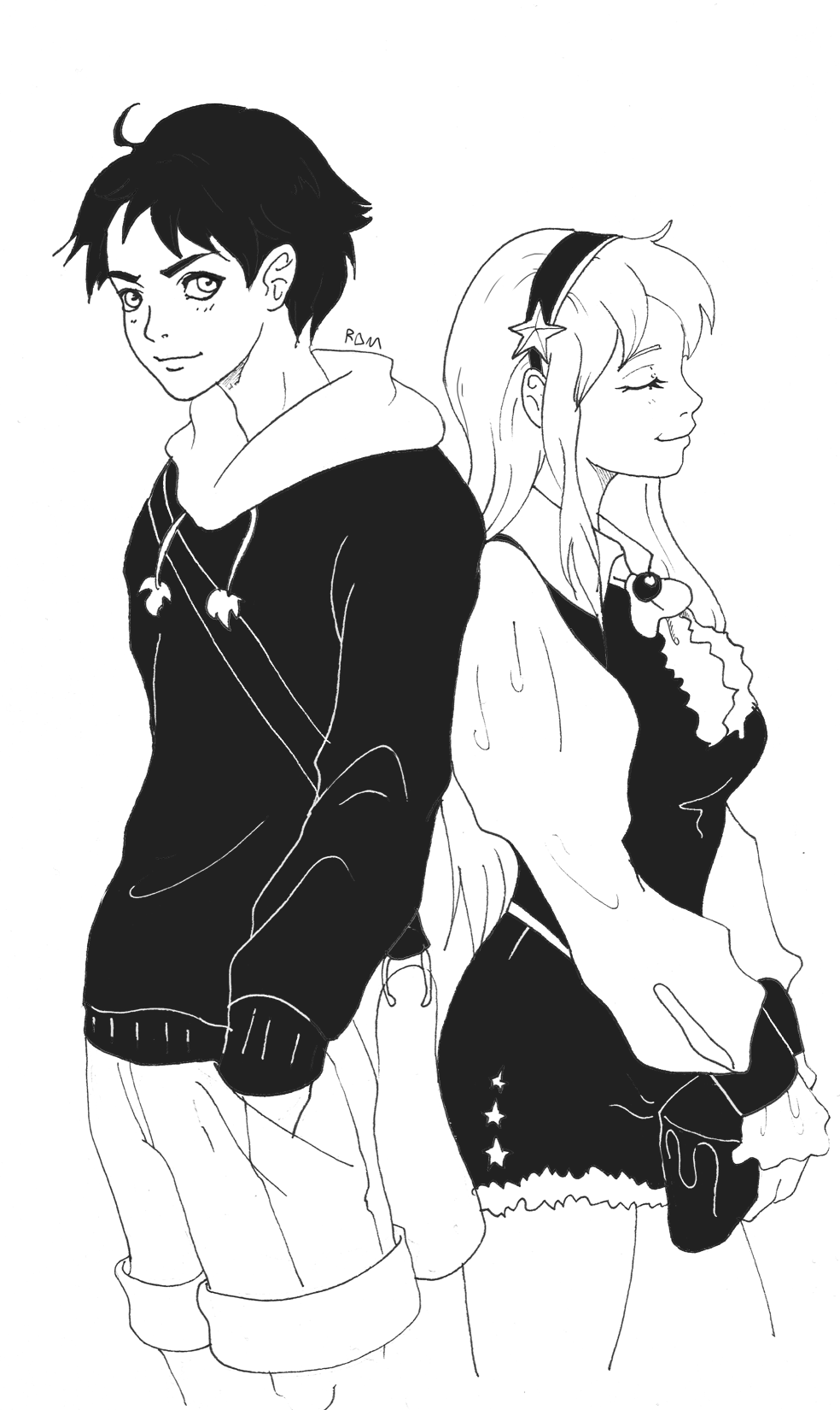 Athena and Kensou, redrawn of Falcoon's art : r/kof