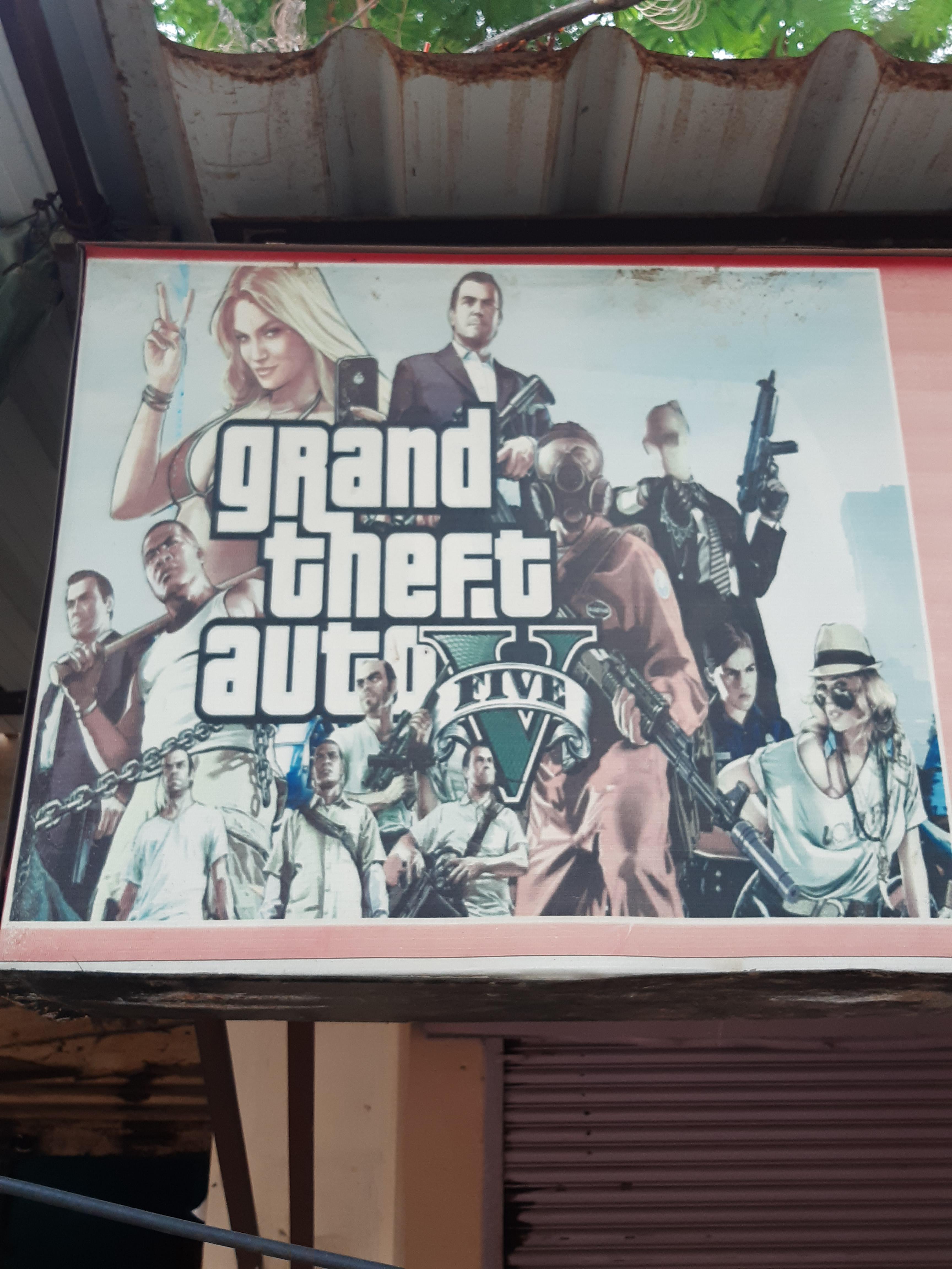 Gta 5 Poster Gamestop 
