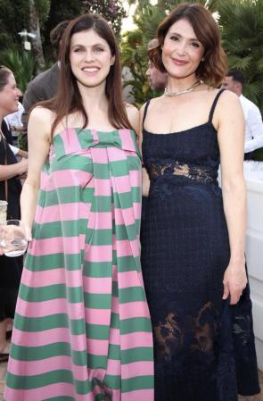 With Gemma Arterton at the ‘Filming Italy’ event in 2024