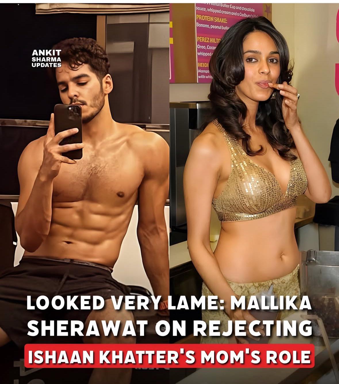Mallika rejected role as ishaans mother in the royals. she said, I was  promised something, and what translated looked very lame to me on paper. I  felt cheated and let down I