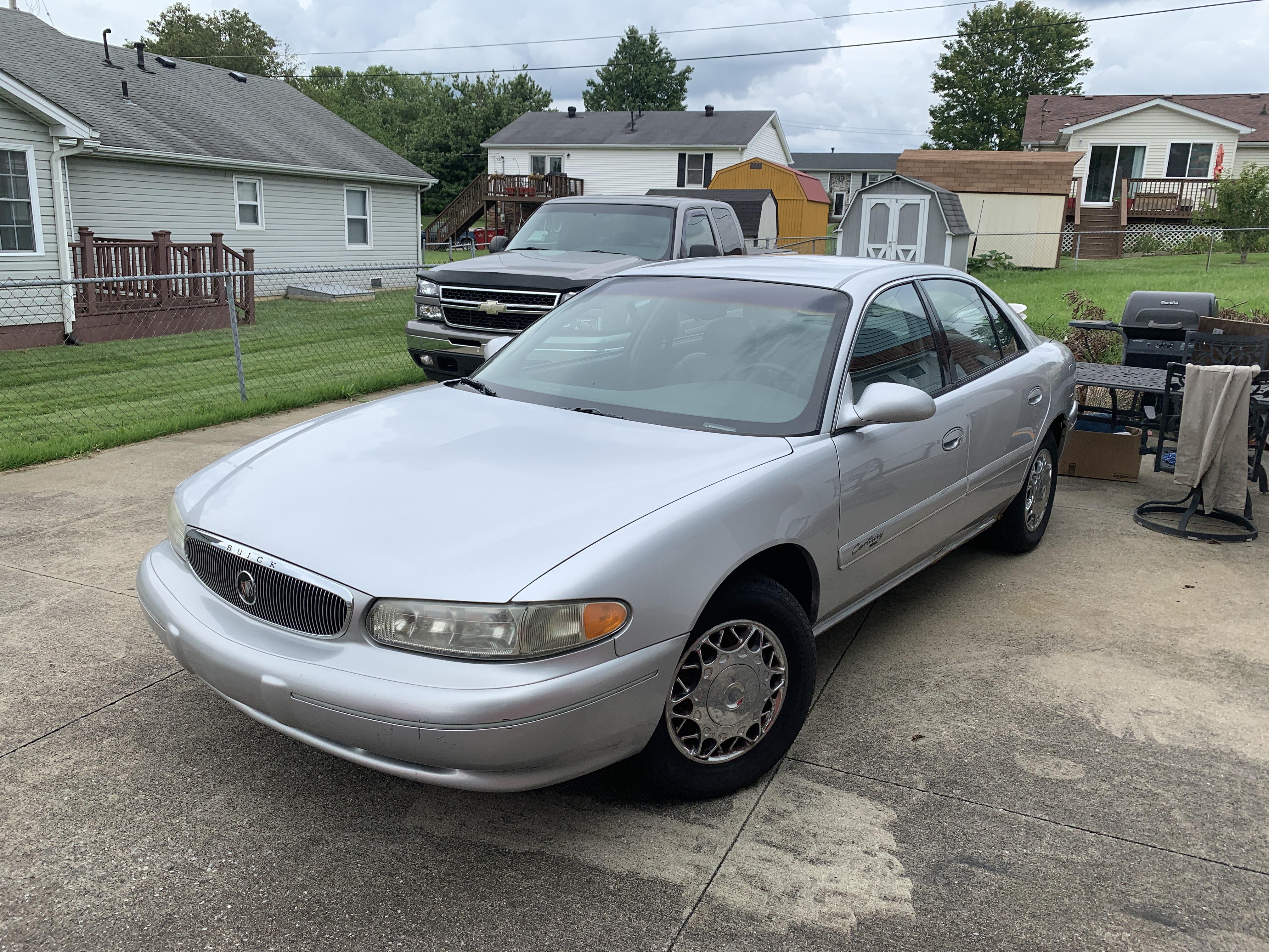 2001 century for $300, and my first buick