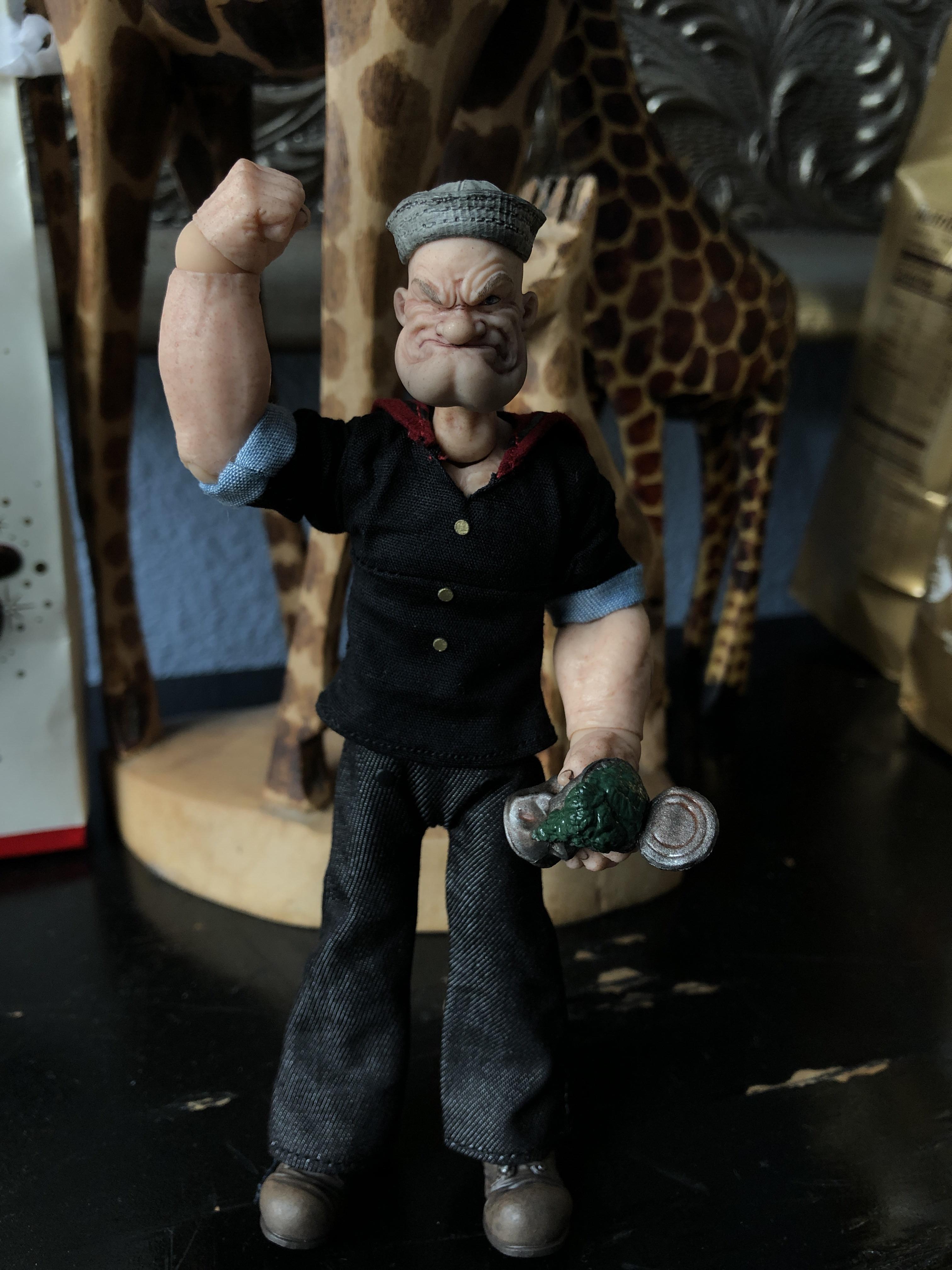 Popeye, my first mezco figure!