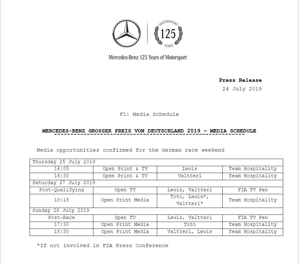 Mercedes Are Going Full Retro For The German Grand Prix Even