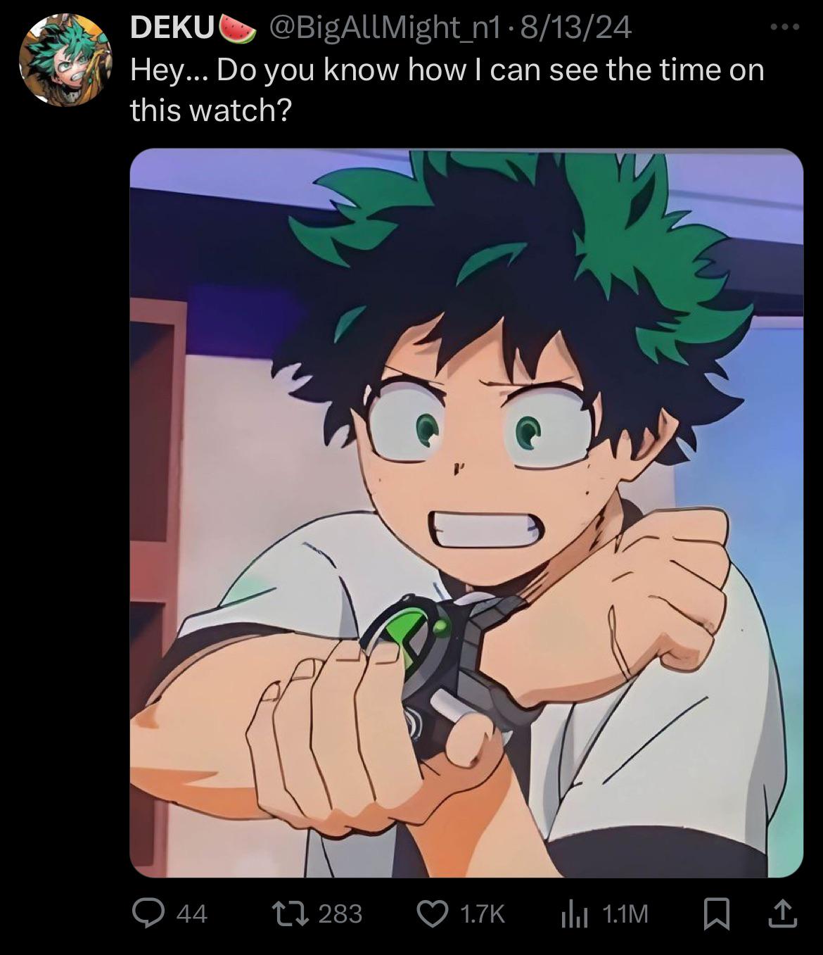 What 10 Aliens Would You Give Deku In An Omnitrix? : rBen10