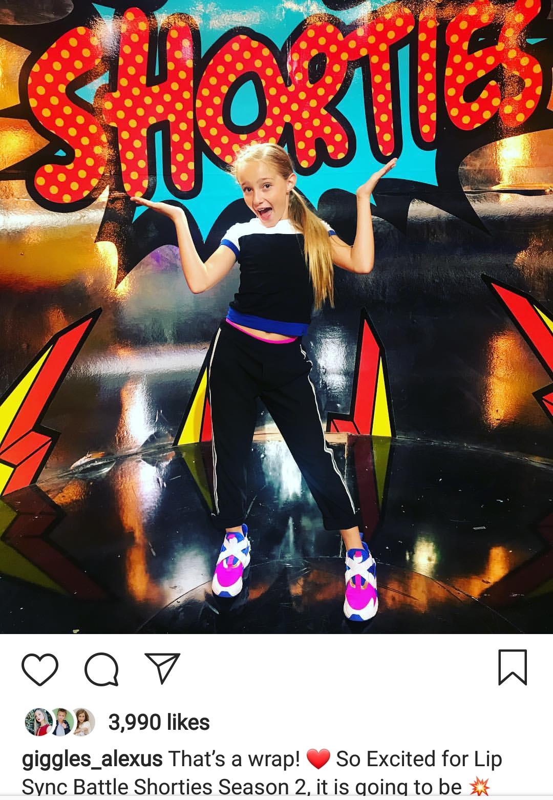 On august 1, 2017, it was revealed that nick cannon . Alexus Oladi Will Be Appearing On Lip Sync Battle Shorties Season 2 Hosted By Nick Cannon And Jojo Siwa R Dancemoms