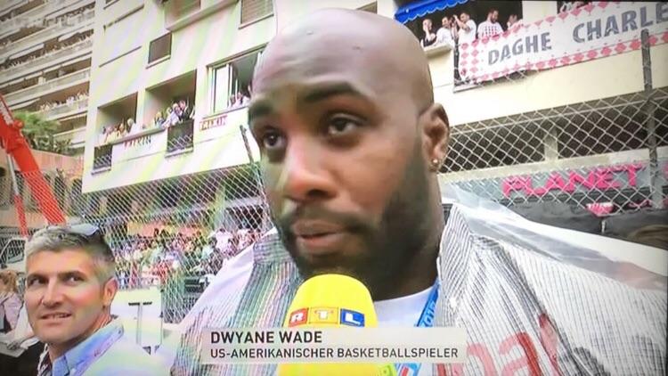 German Tv Thinking This Is D Wade At The Formula 1 Race Heat