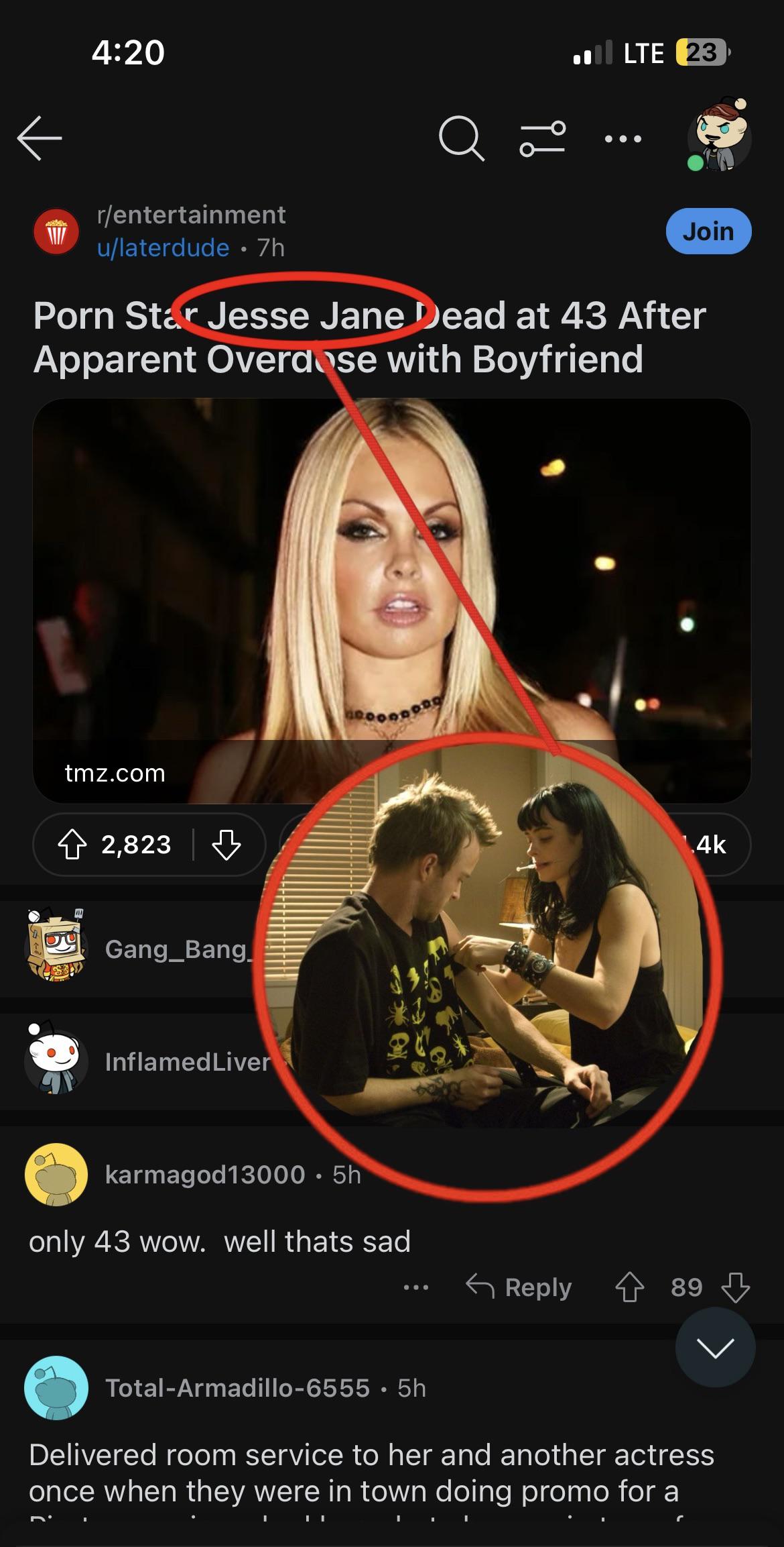 43 is a ripe old age for a drug addicted porn star : rNormMacdonald