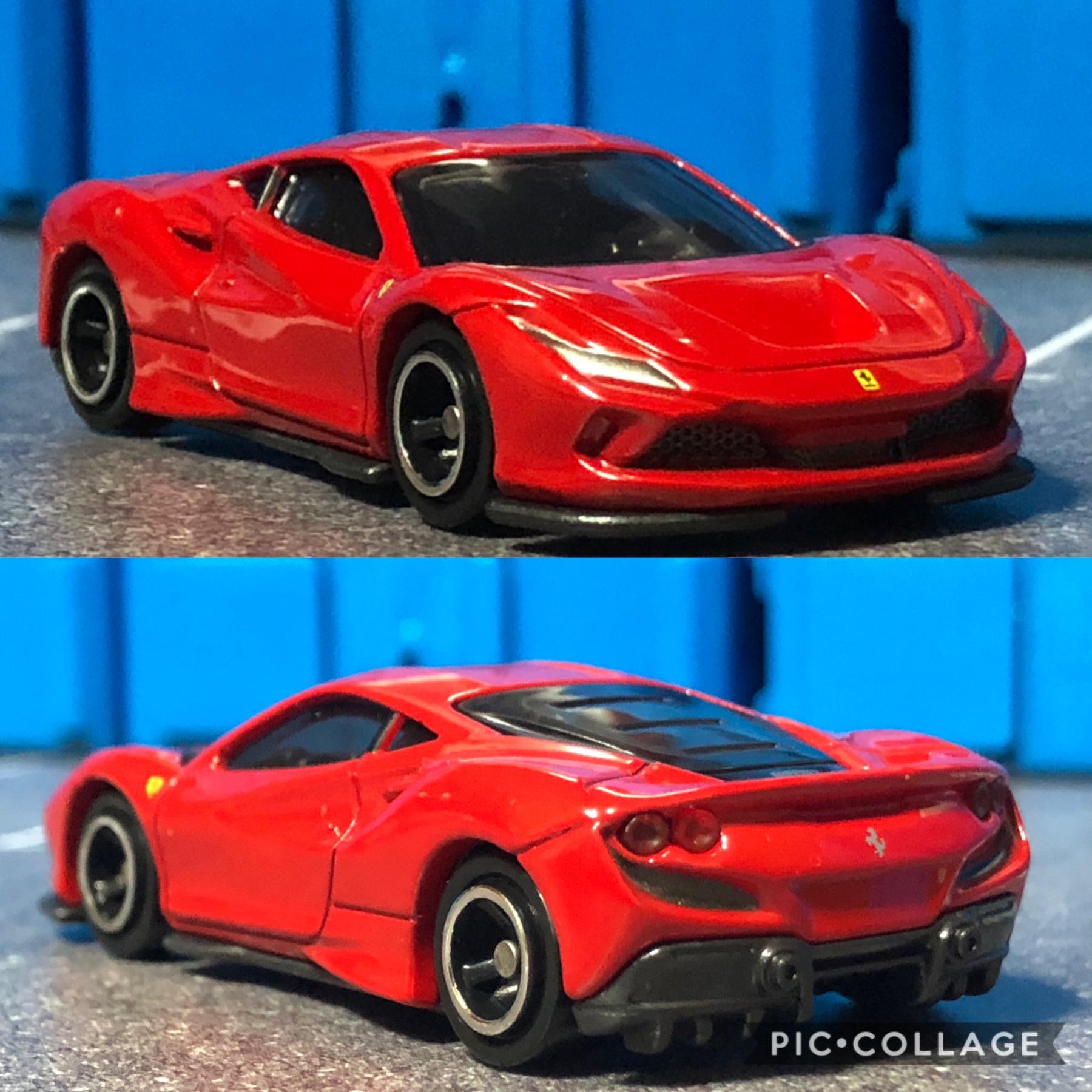 Until now, funspotter managed to catch an . Tomica Mainline Ferrari F8 Tributo Red Limited Run Color Hotwheels