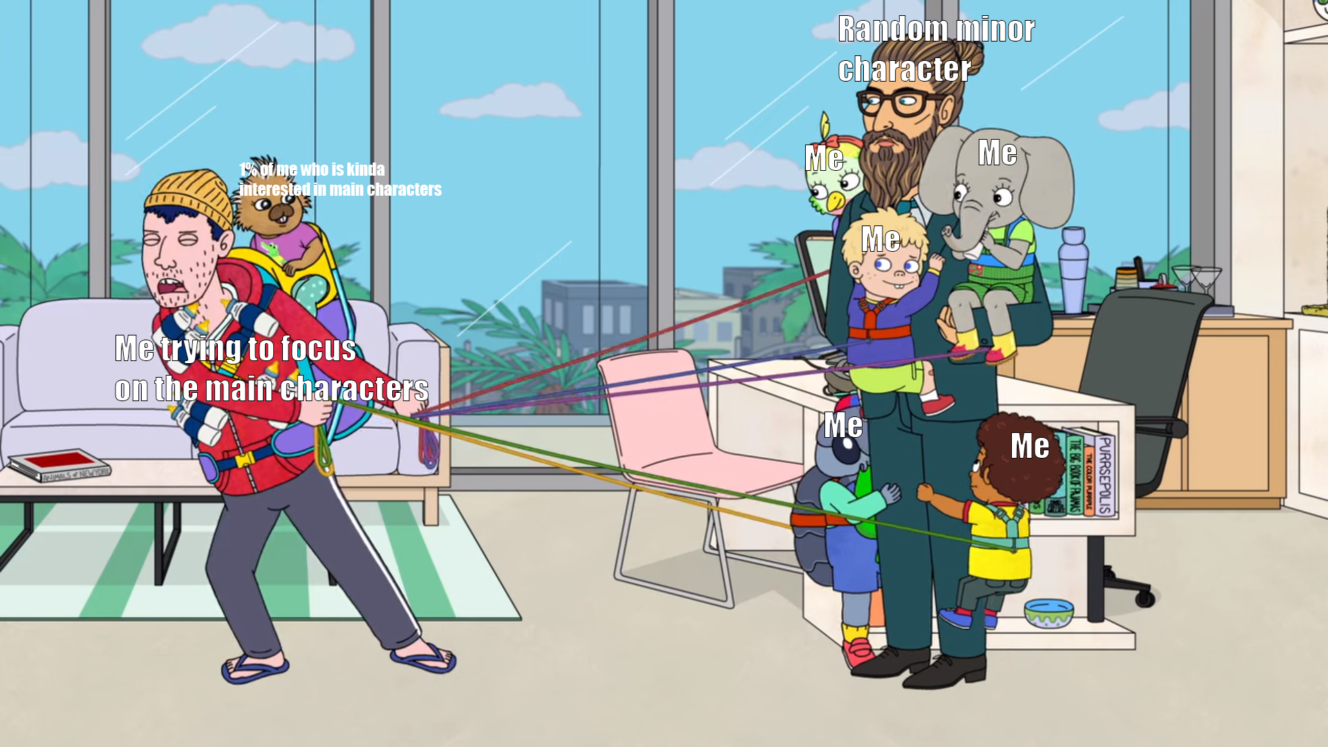 I made a meme for my Judah-loving sis : r/BoJackHorseman