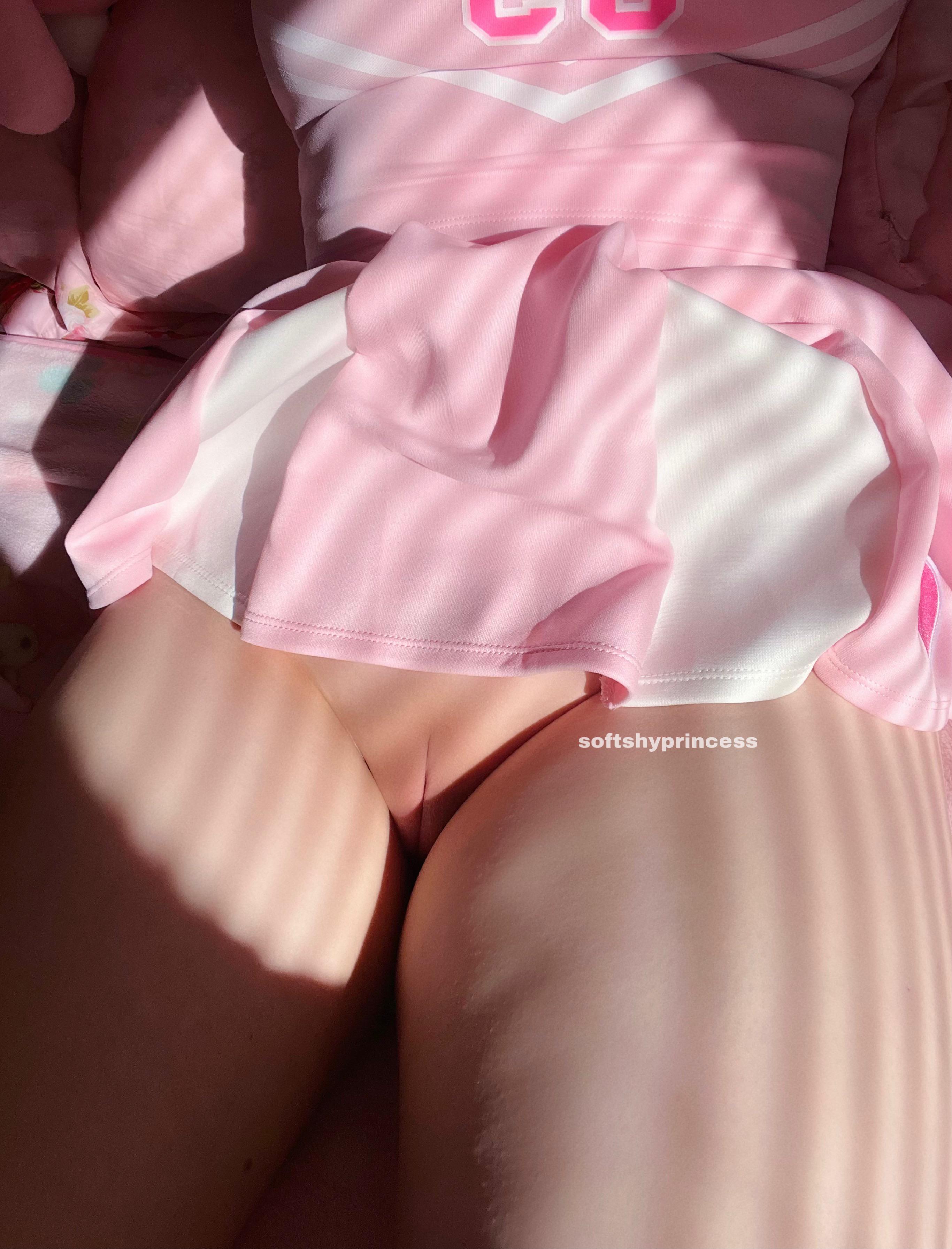 what would u do if u walked in on me like this, napping in my cheerleading  outfit? 🫢🎀 : rDDLG_Porn