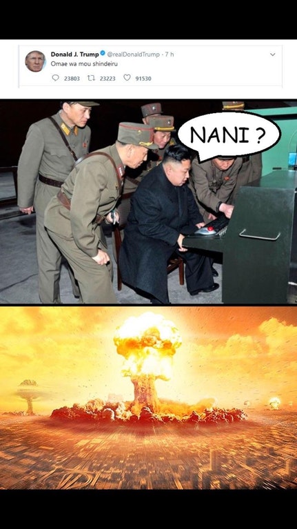 Scarica Gratis Images Omae Wa Mou Shindeiru Memes actualisé par