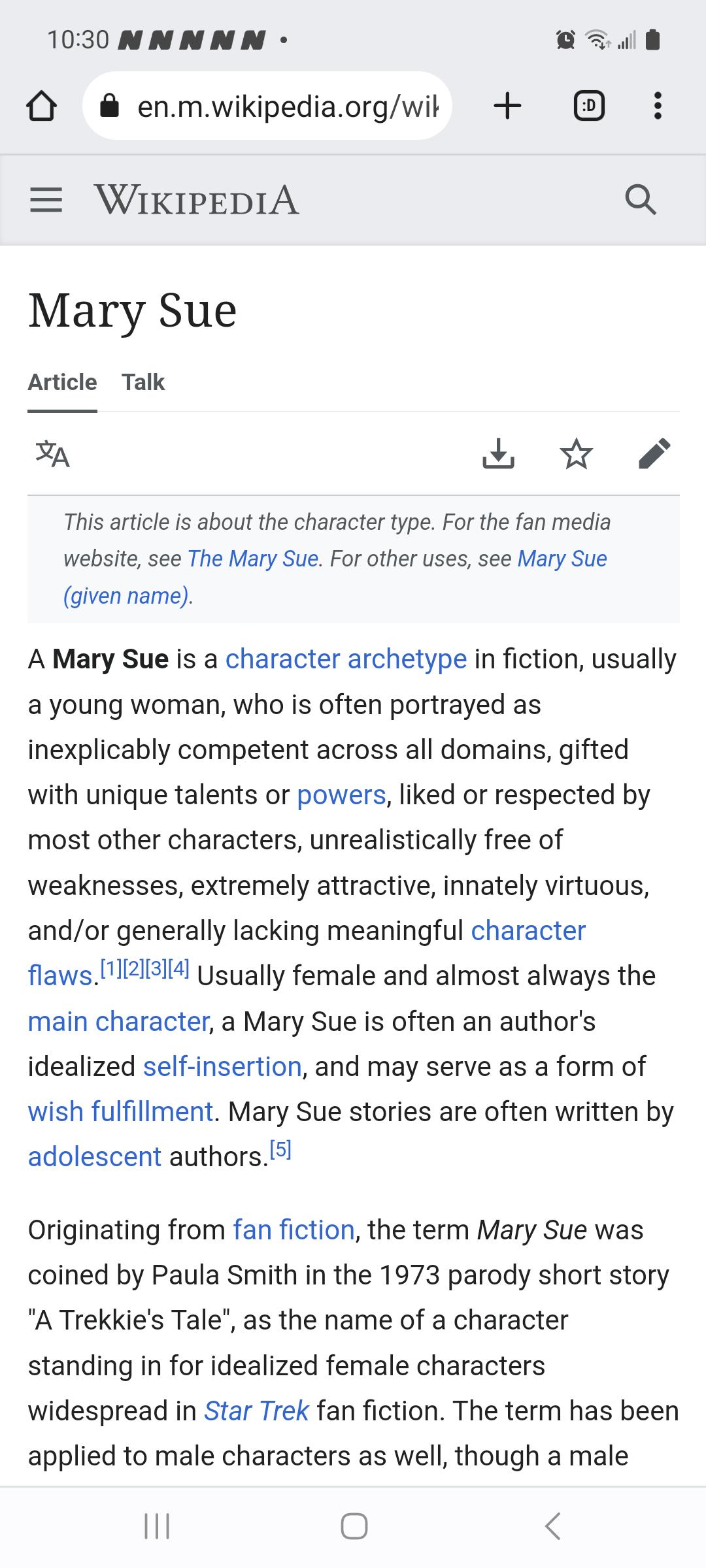 Why are 90% of the women so Mary sue : rSMG4