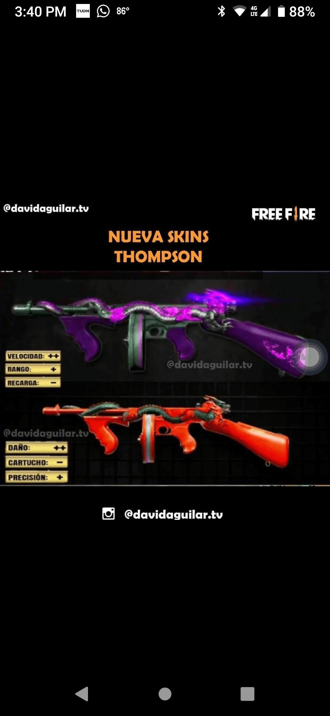 Another Good Skin To A Good Gun I M Just Sharing What I Found I Don T Know When They Come To Your Server Lueezy Freefire
