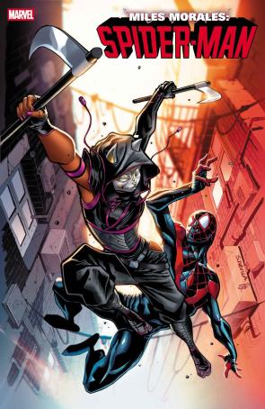Miles Morales: Spider-Man #38 Variant Cover With Inari by Sergio Fernández Dávila