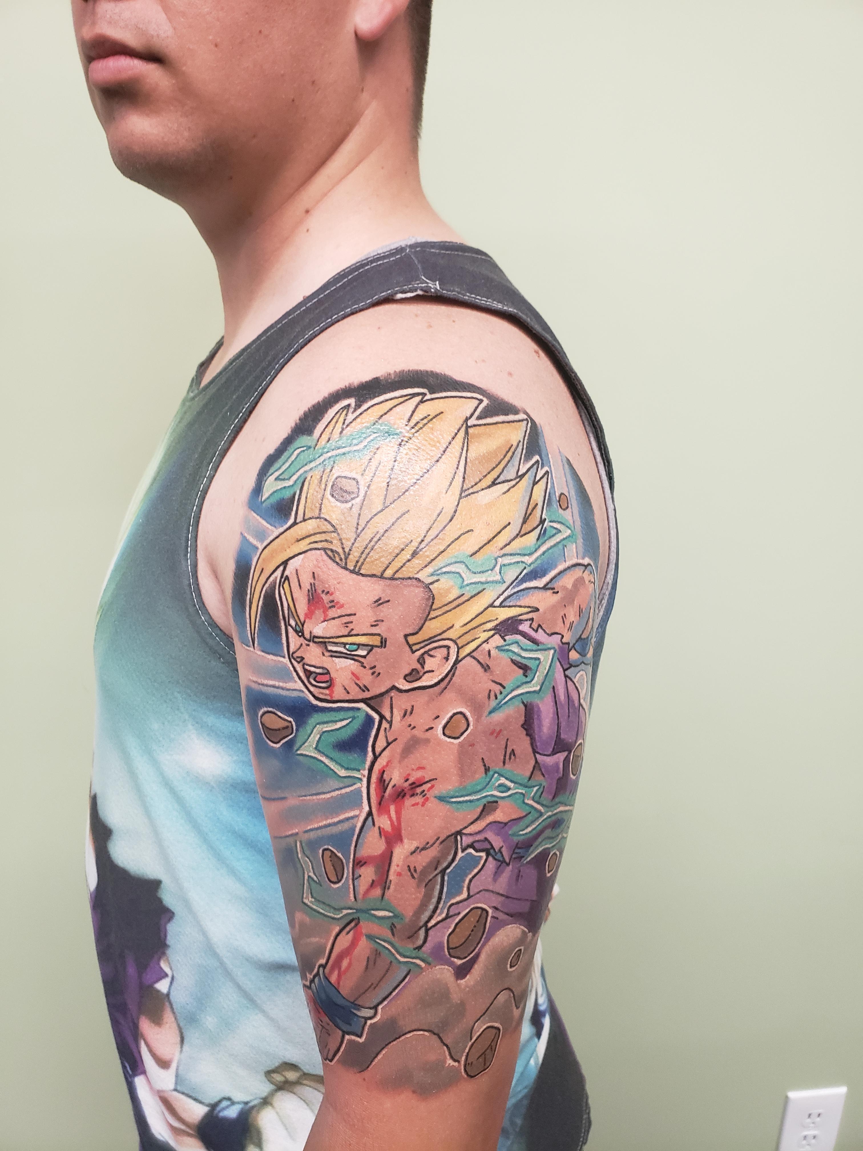 Gratuito immagini Got My First Dbz Tattoo Thanks To Andrew Douglas At Neon Dragon ultima saluti
