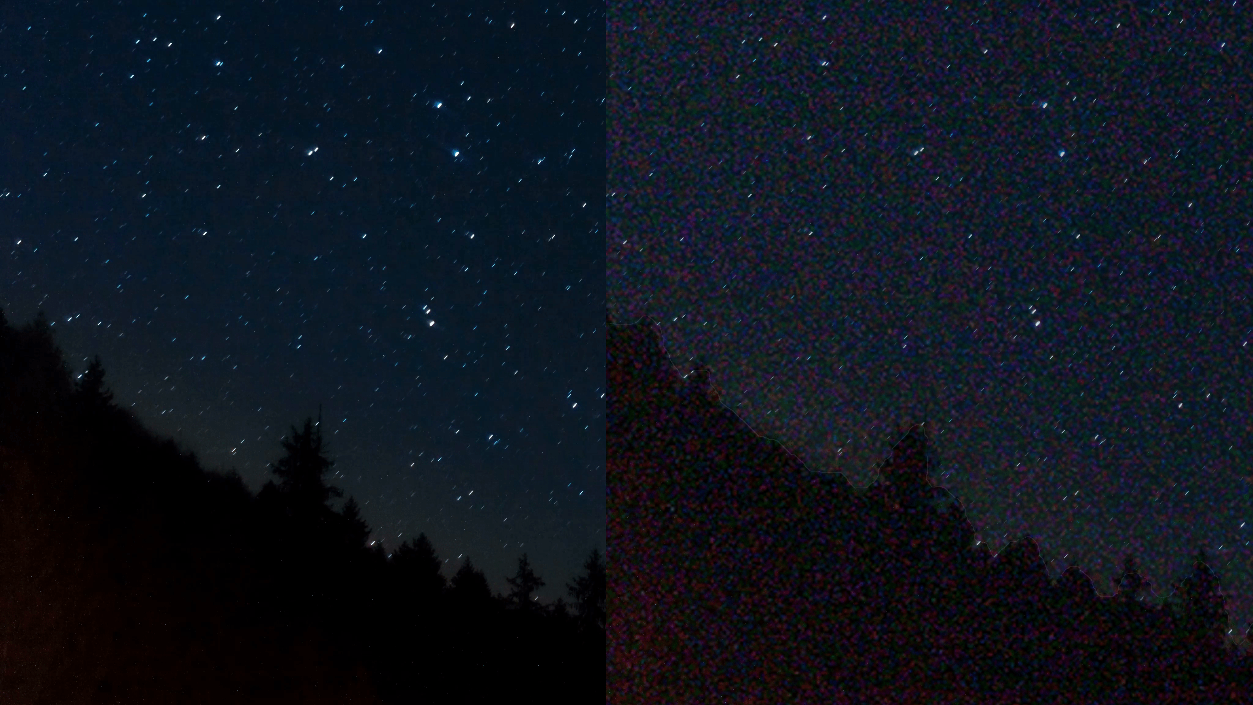 Champneys teaches you the secrets of a good night's sleep. what people with VISUAL SNOW SYNDROME see vs what people