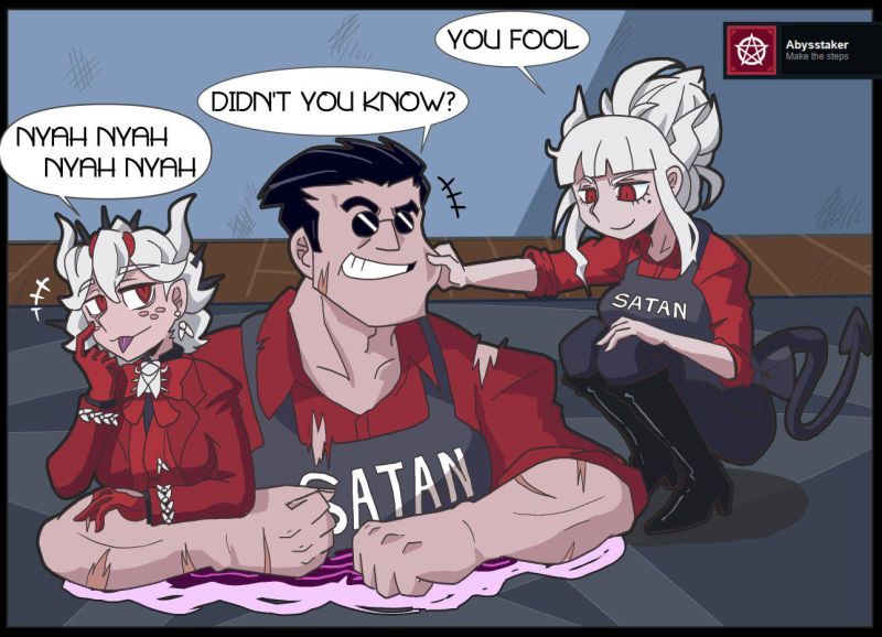 Two Options R Helltaker - Download Creative Ocean Design | Desktop