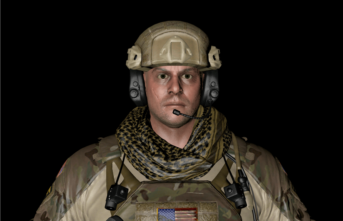 Maverick · 9 don't need soon: Shaved Blackbeard without his sunglasses. : Rainbow6