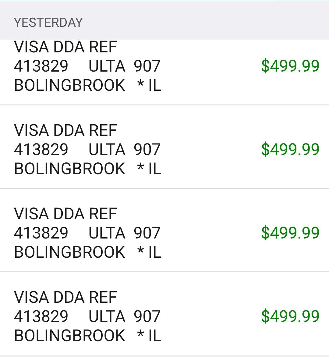 Ulta Fraud BS Resolved. : rUlta