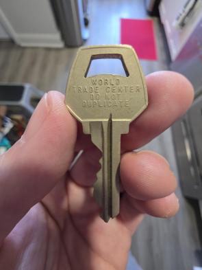 [OC] A key I’ve had since my childhood in the 90s