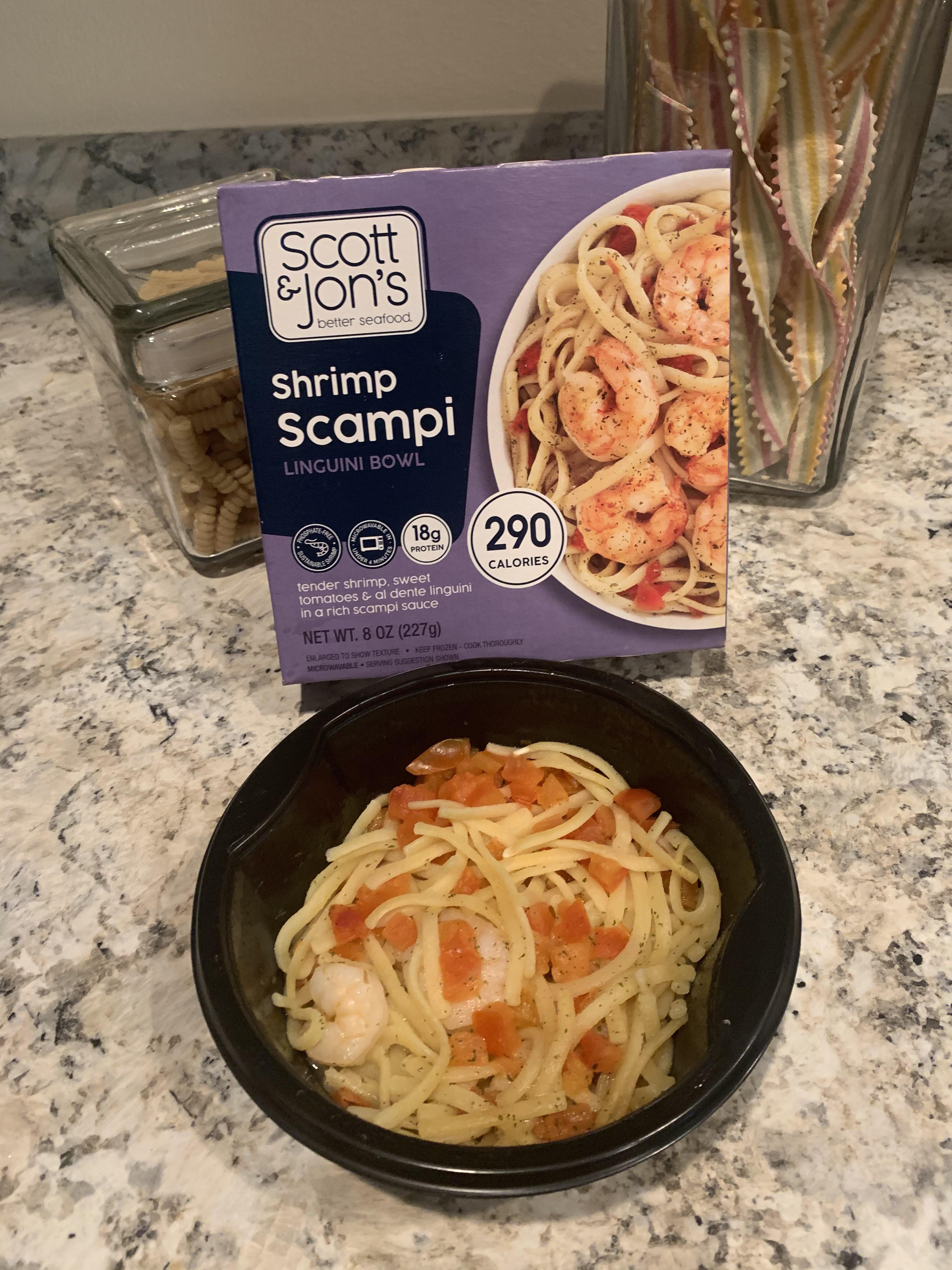 Add garlic to the skillet, and cook, stirring frequently, until fragrant, about 1 minute. Scott Jon S Shrimp Scampi These Are So Good The Scampi Tastes Just Like It S From Red Lobster The Pasta Was Actually Al Dente And The Tomatoes Were Not Soggy Day 12