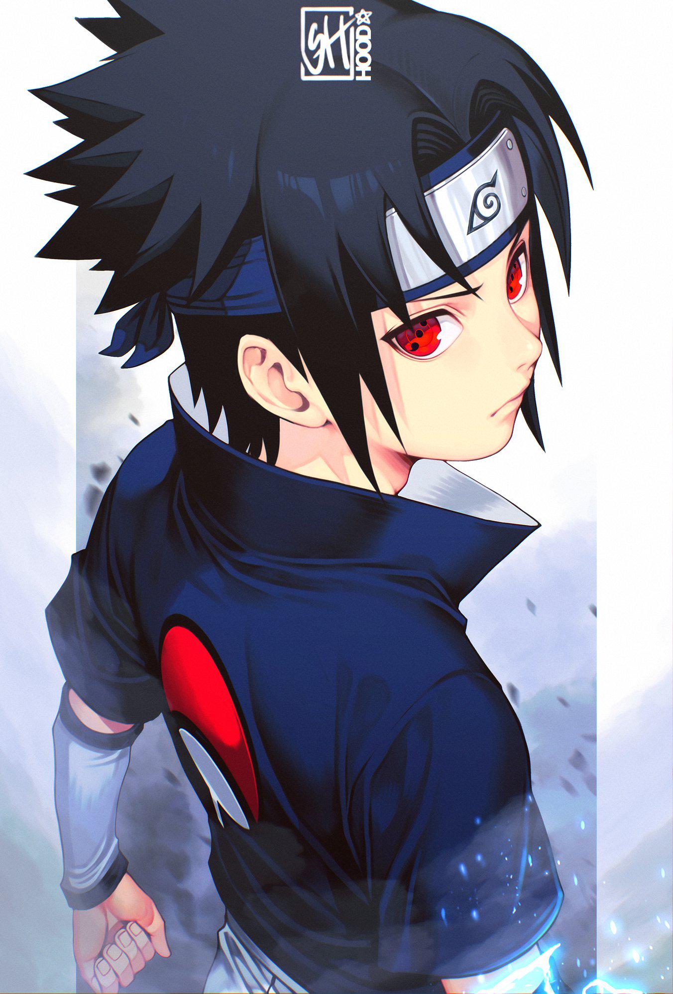 so i drew young Sasuke : rNaruto