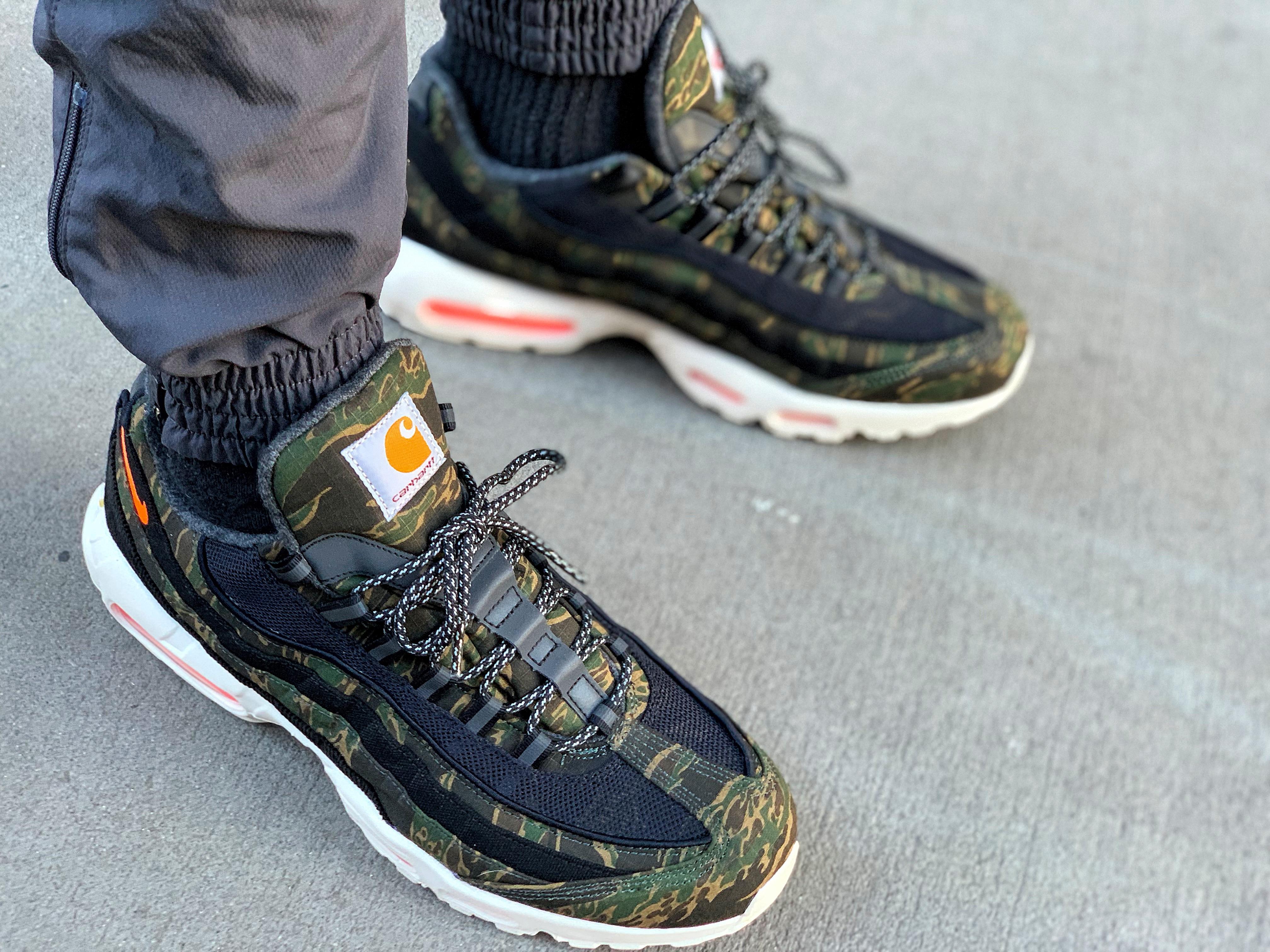 carhartt air max 95 camo