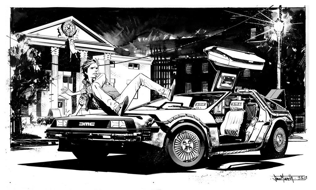 Back To The Future By Sean Murphy Comicbooks