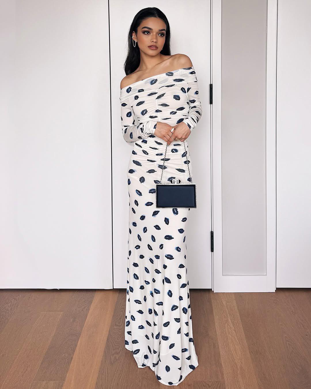 Rachel Zegler in custom Altuzarra [1080 x 1350] : rfashionporn