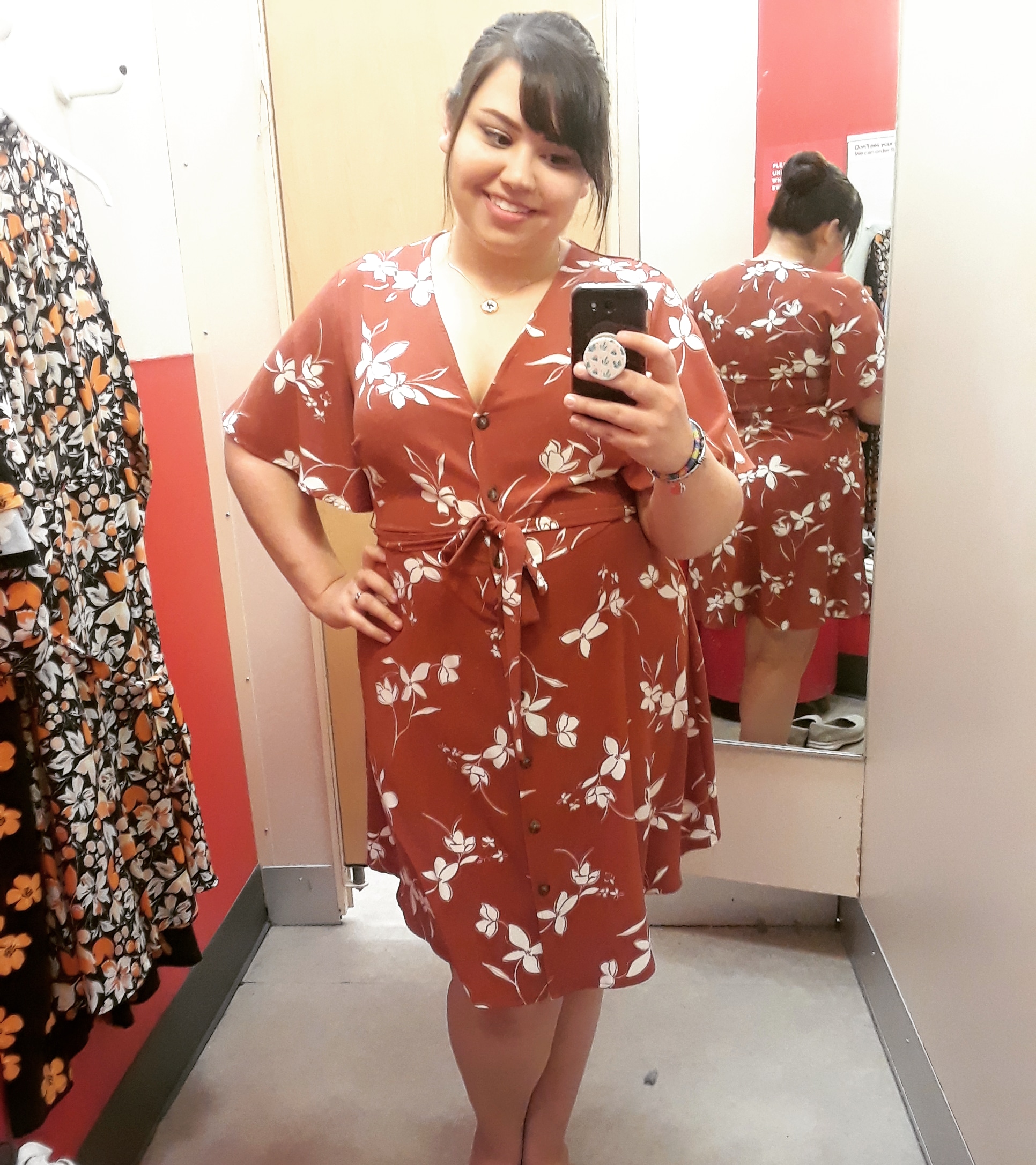 Selfie First Time Posting I Got This Dress Last Night To Wear To Dinner For My Anniversary I M In Love With It Plussize