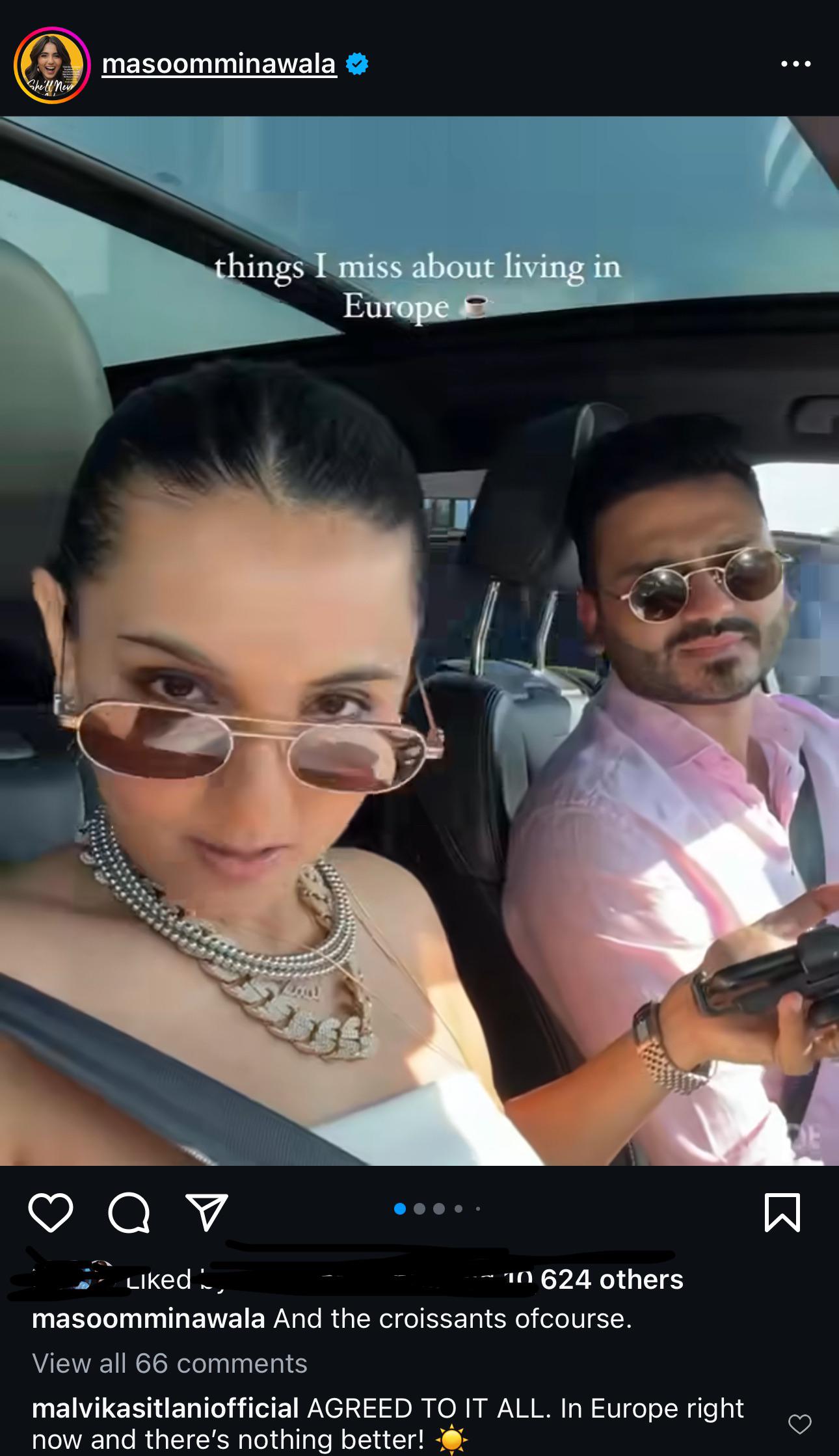 Sorry but this is such wanna be behaviour!!! Check who commented 🫶😶 : rInstaCelebsGossip