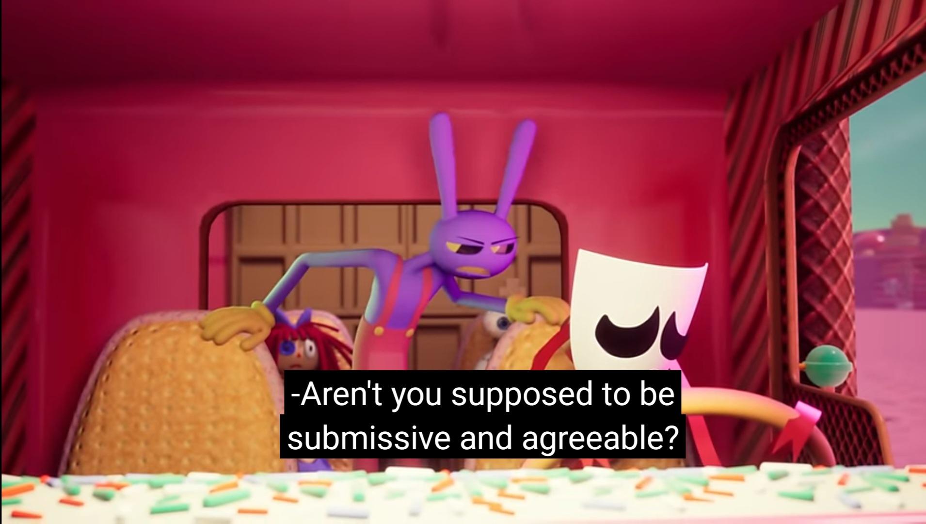 Why did I think he was about to say something else : rdigitalcircusfandom