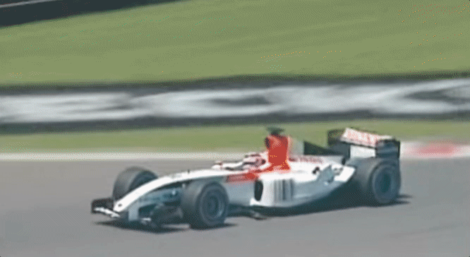 Takuma Sato S 360 Spin In Q2 Qualifying For The 2004